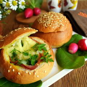 Булочки в духовке