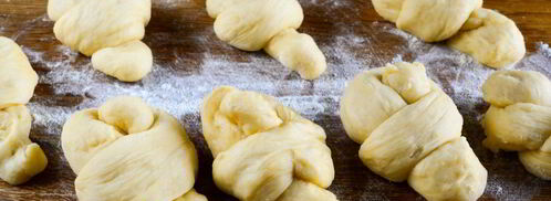 сладкие булочки из дрожжевого теста. Шаг 10