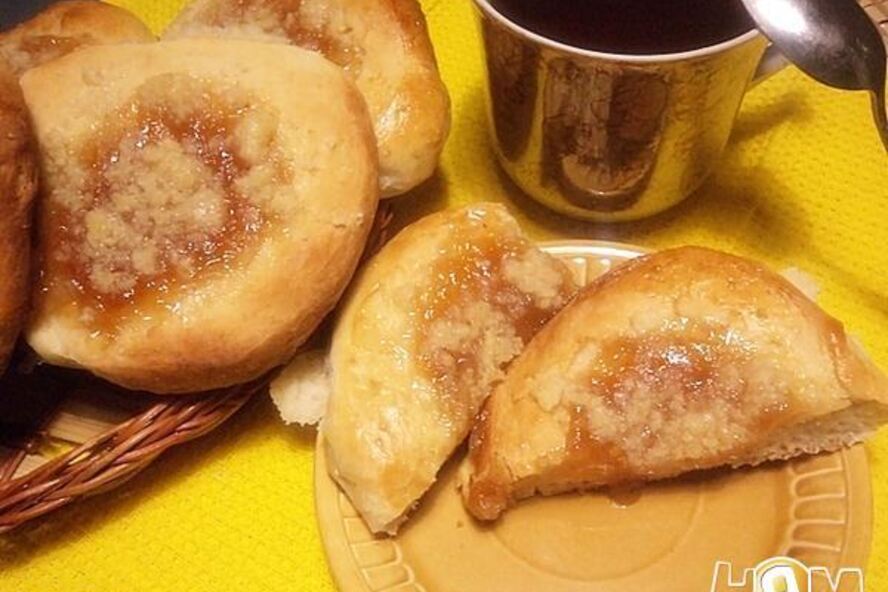 Рецепт ватрушек со штрейзелем