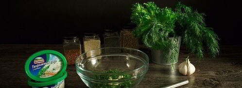 зерновые булочки-пампушки с сырно-чесночной начинкой. Шаг 3