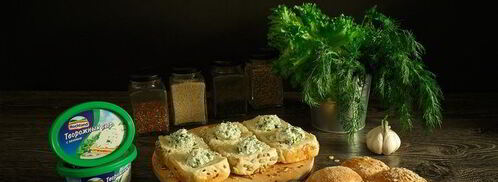 зерновые булочки-пампушки с сырно-чесночной начинкой. Шаг 9