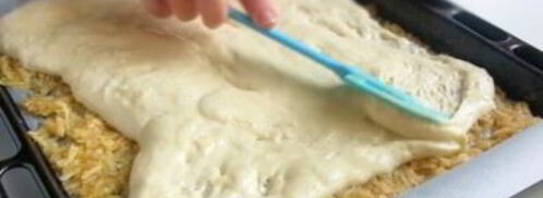 быстрый яблочный рулет. Шаг 3