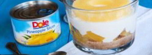 ананасовый чизкейк-парфе. Шаг 5