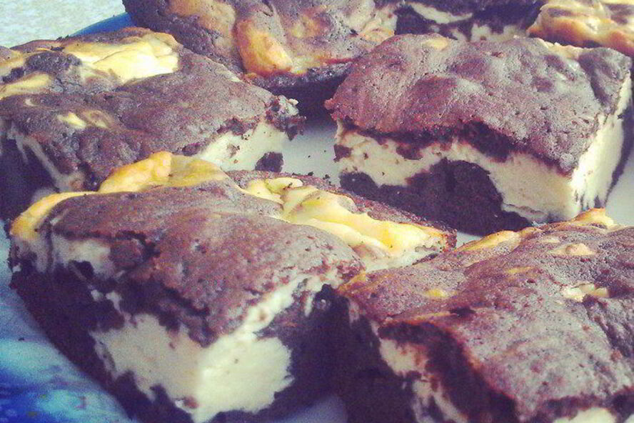 Рецепт чизкейка брауни