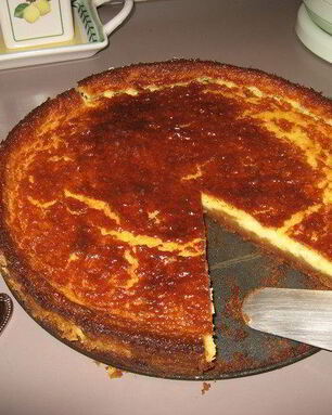 Чизкейк из Маскарпоне с апельсновой цедрой