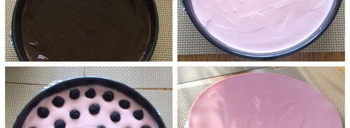 чизкейк с ежевикой. Шаг 5