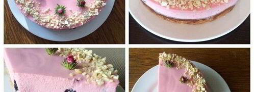 чизкейк с ежевикой. Шаг 7