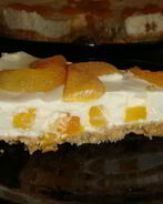 Чизкейк с курагой