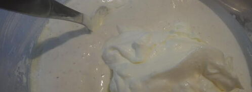 чизкейк с миндальной основой и малиновым топпингом. Шаг 4