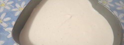 чизкейк с миндальной основой и малиновым топпингом. Шаг 5