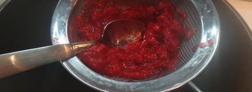 чизкейк с миндальной основой и малиновым топпингом. Шаг 6