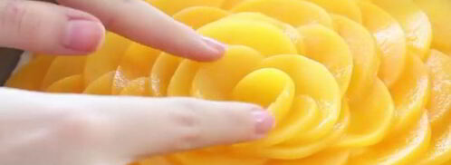 чизкейк с персиками. Шаг 7