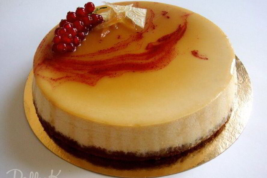 Рецепт чизкейка экзотик с рикоттой и маракуйей