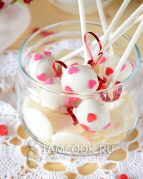 Кейк-попсы со вкусом чизкейка