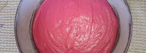 холодный розовый чизкейк. Шаг 4