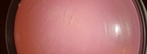 холодный розовый чизкейк. Шаг 10