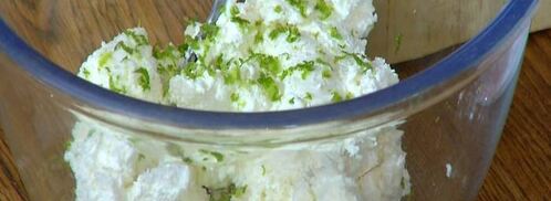 кокосовый чизкейк на зеленом чае. Шаг 6