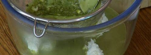 кокосовый чизкейк на зеленом чае. Шаг 7