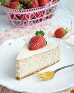 Ревенный чизкейк с имбирем