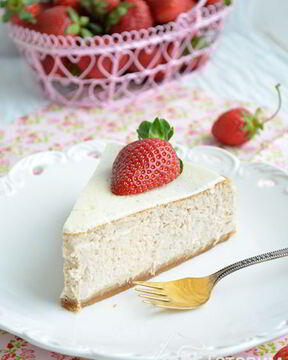 Ревенный чизкейк с имбирем