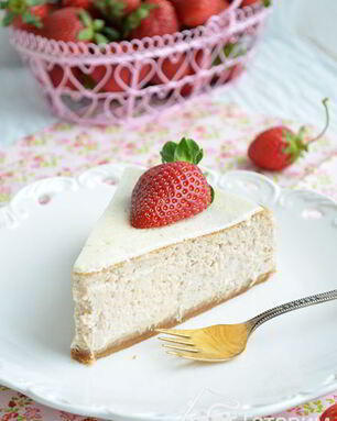 Ревенный чизкейк с имбирем