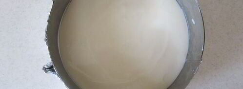 творожный чизкейк с вишней без выпечки. Шаг 5