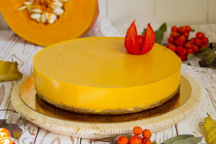 Рецепт тыквенно-карамельного чизкейк