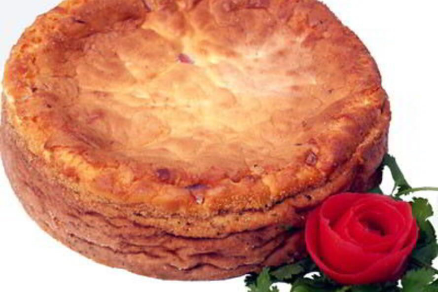 Рецепт закусочного чизкейка с ветчиной и сыром