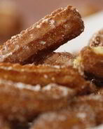 Чуррос с шоколадным соусом