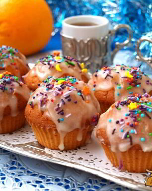 Апельсиновые кексы