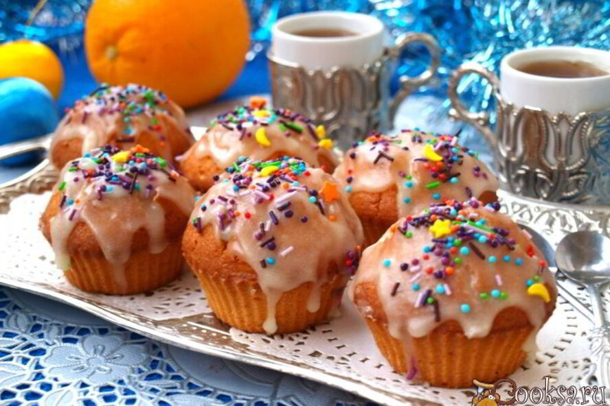 Рецепт апельсиновых кексов