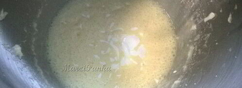 бананово-фисташковый кекс под молочно-маковой глазурью. Шаг 10