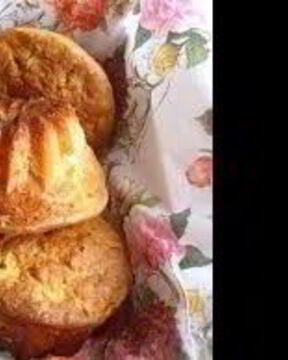 Банановые кексы с яблоками