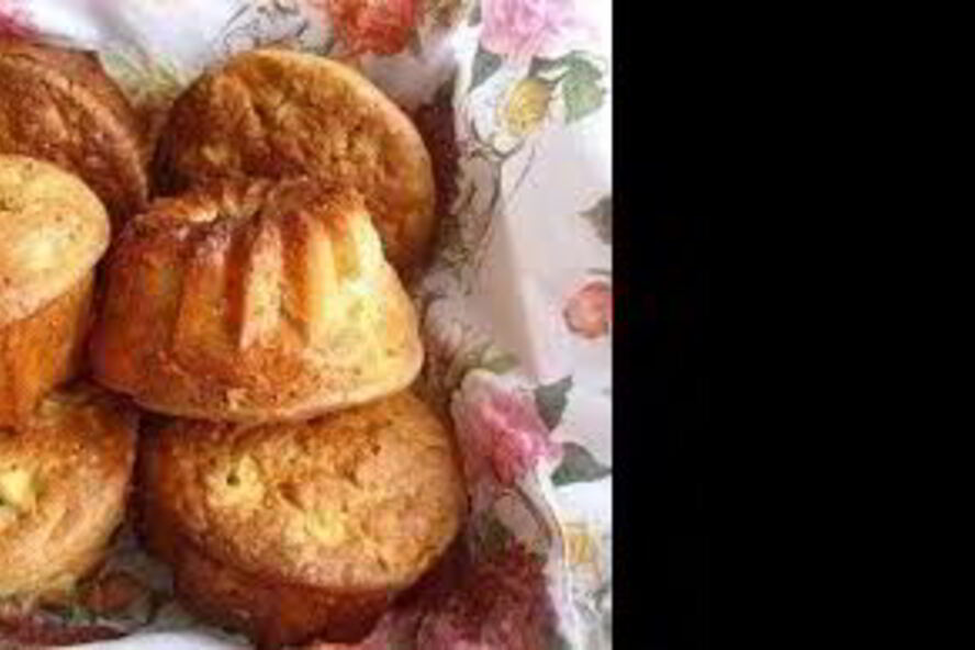 Рецепт банановых кексов с яблоками