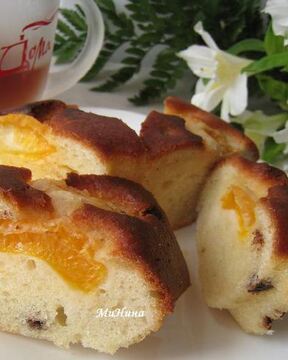 Чай имбирно-апельсиновый и кекс Улет