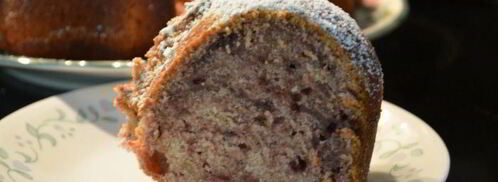 ежевичный джемовый кекс. Шаг 7