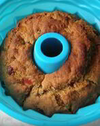 Имбирный кекс с изюмом и цукатами без сахара