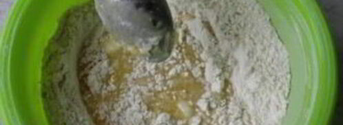 имбирный кекс с изюмом и цукатами без сахара. Шаг 3