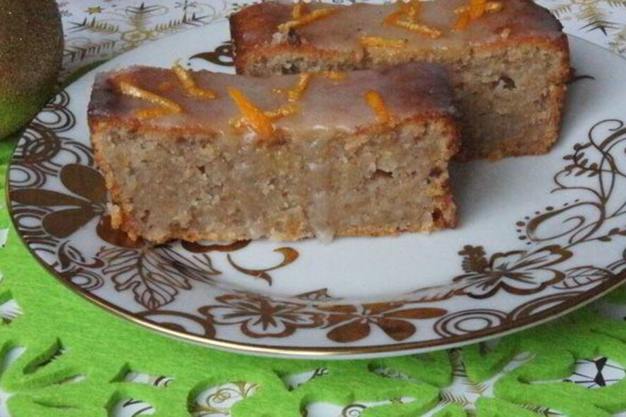 Рецепт кекса из вареного апельсина