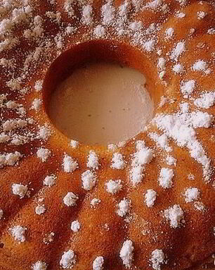 Кекс на кефире с шоколадом