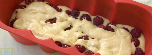 кекс с ежевикой и малиной. Шаг 4