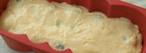 кекс с ежевикой и малиной. Шаг 6