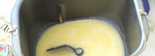 кекс с изюмом в хлебопечке. Шаг 3