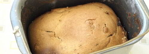 кекс с изюмом в хлебопечке. Шаг 8