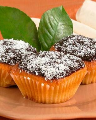 Кекс с кокосом