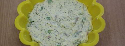 кекс с маком и ревенем. Шаг 5