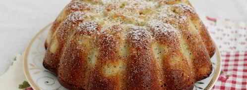 кекс с маком и ревенем. Шаг 6