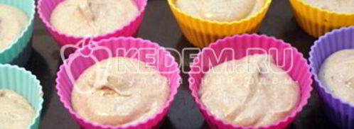 кексы с паутинкой. Шаг 6