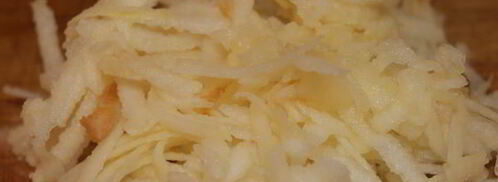 кексы удивительные с творогом, курицей и яблоком. Шаг 2