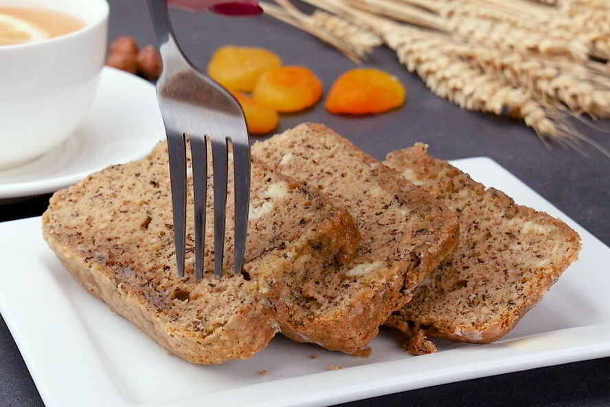 Рецепт лимонного кекса с чаем